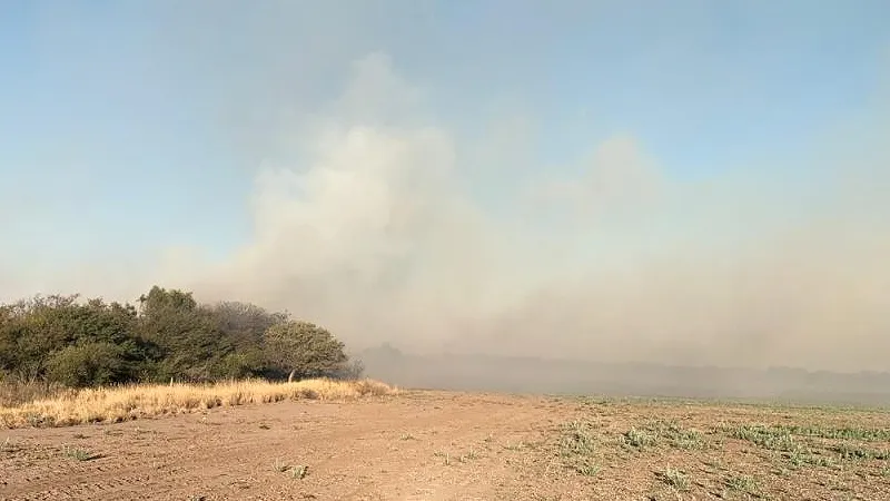 Incendio en Totoral