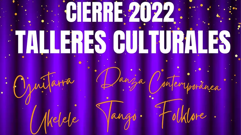 Cierre de talleres culturales CC