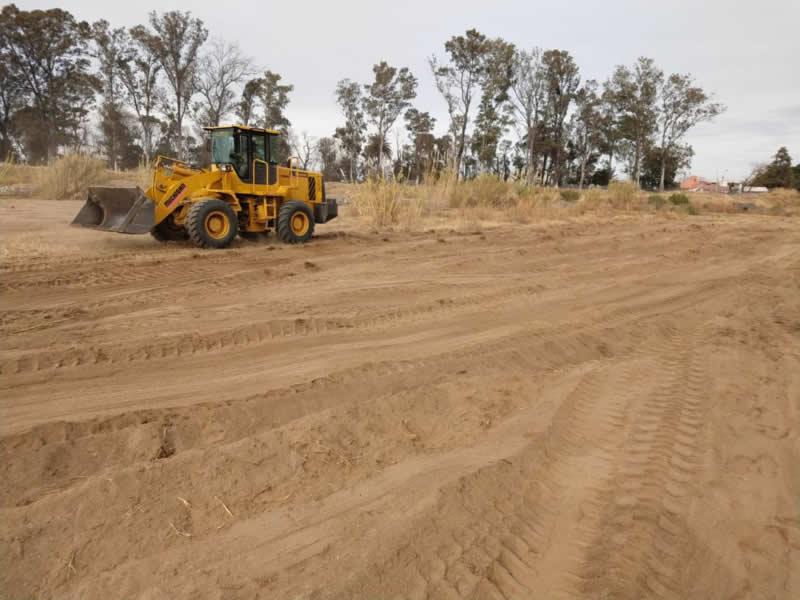 Limpieza del cauce del río