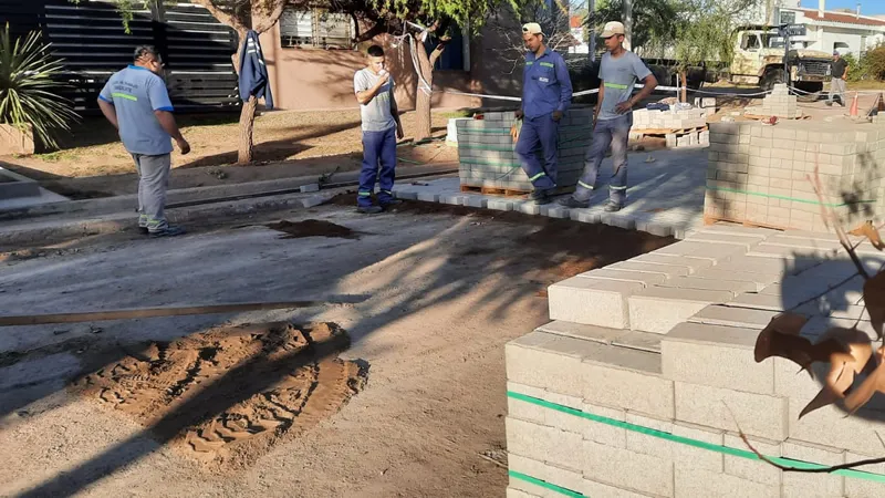 Adoquinado en Sinscate