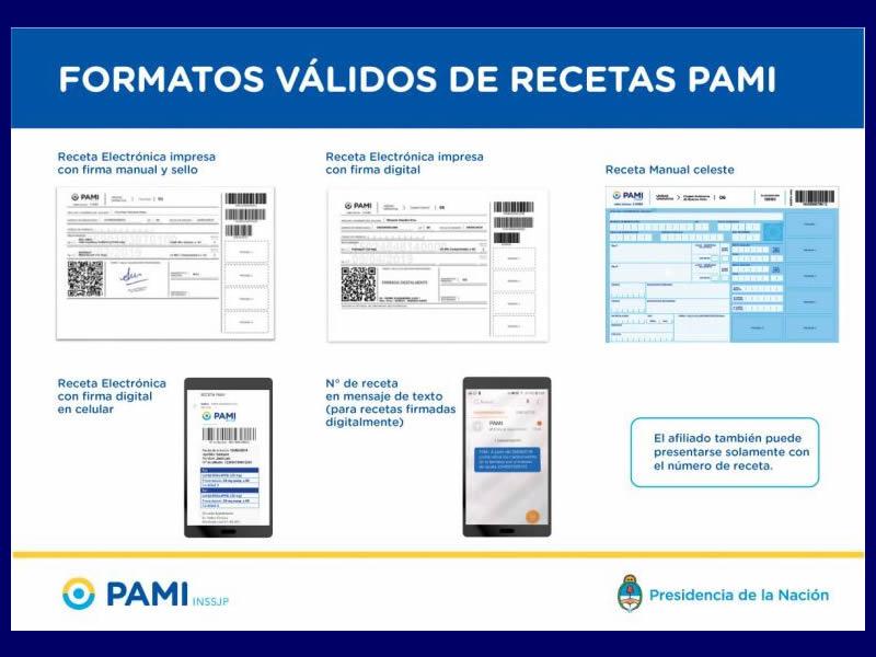 Recetas PAMI