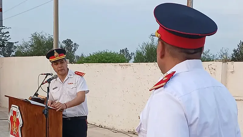 Cambio de Jefe de Bomberos