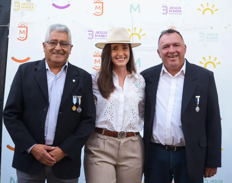 Villarruel con veteranos