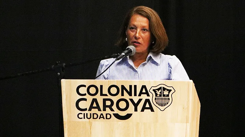 Paola Nanini ante el HCD