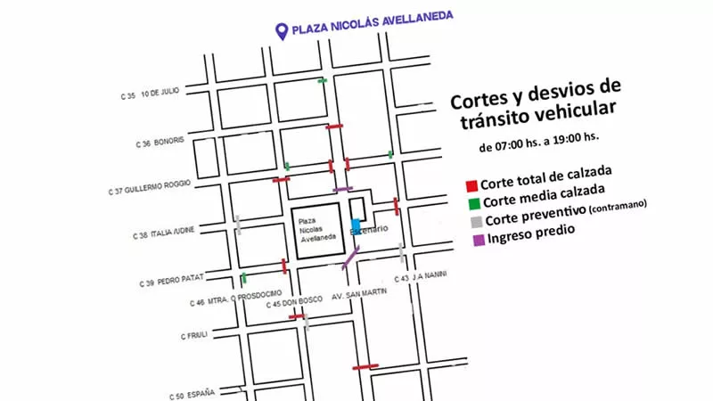 Tránsito por Día de la Niñez
