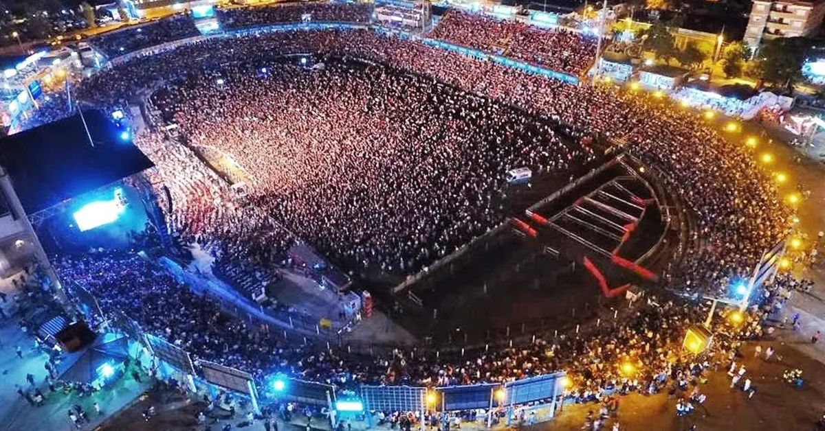 Anfiteatro lleno