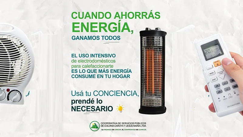 Cuidado de la energía
