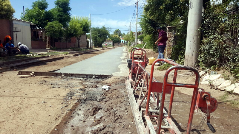 Asfalto en La costanera