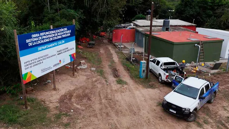 Agua para Colonia Tirolesa