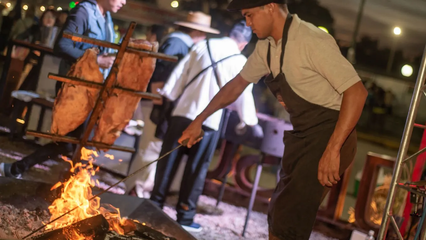 Gastronomía en el Festival