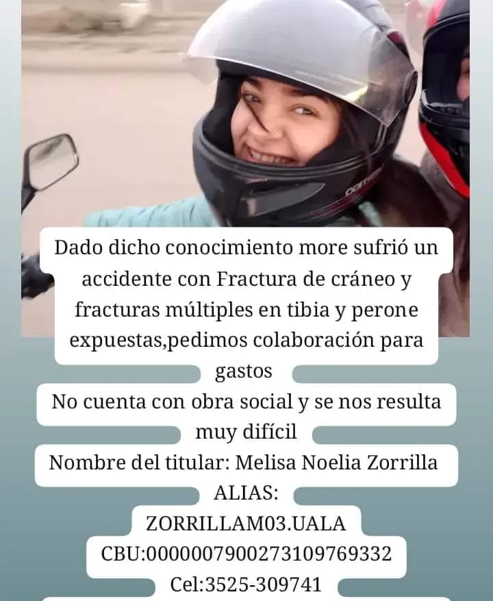 Ayudaa accidentada