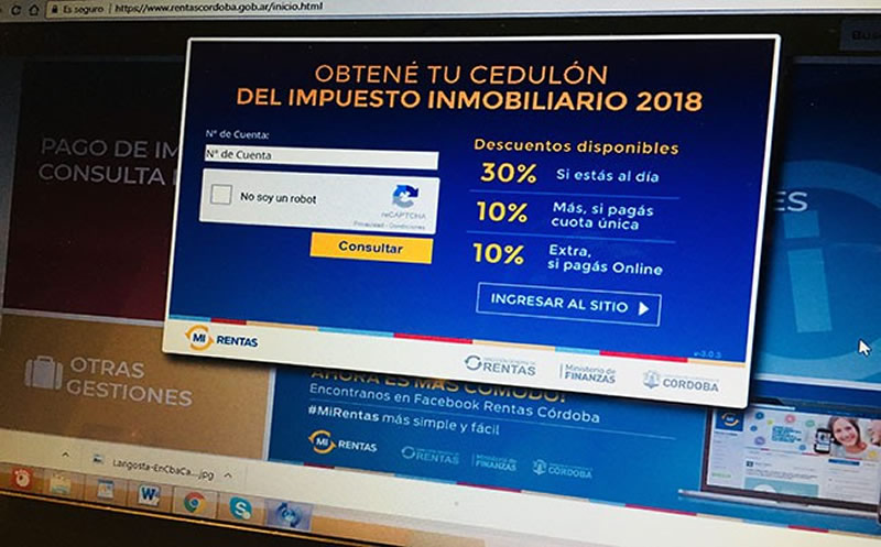 Extendieron el plazo para el pago del Impuesto Inmobiliario Rural.