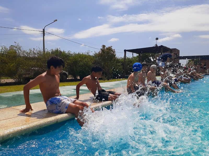 Temporada de pileta en 17 de Octubre