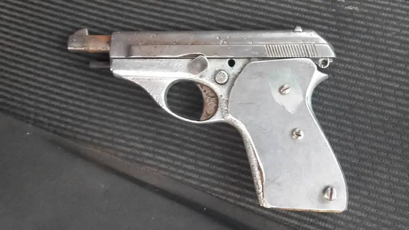 Pistola secuestrada