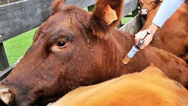 Vacunación antiaftosa