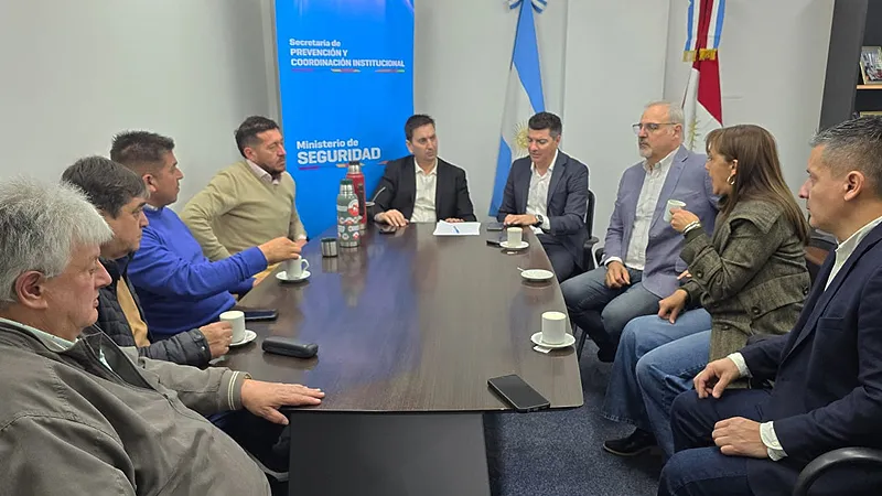 Reunión en el Ministerio de Seguridad