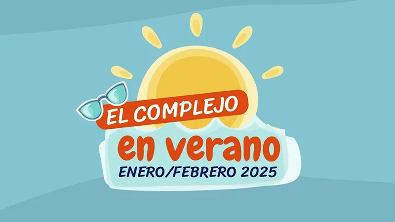 El complejo en verano