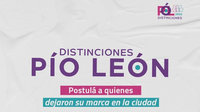 Distinciones Pío León