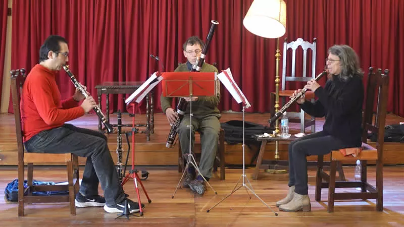Música en el lago