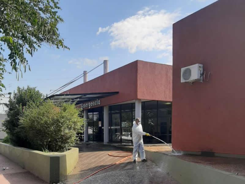 Desinfección del Hospital