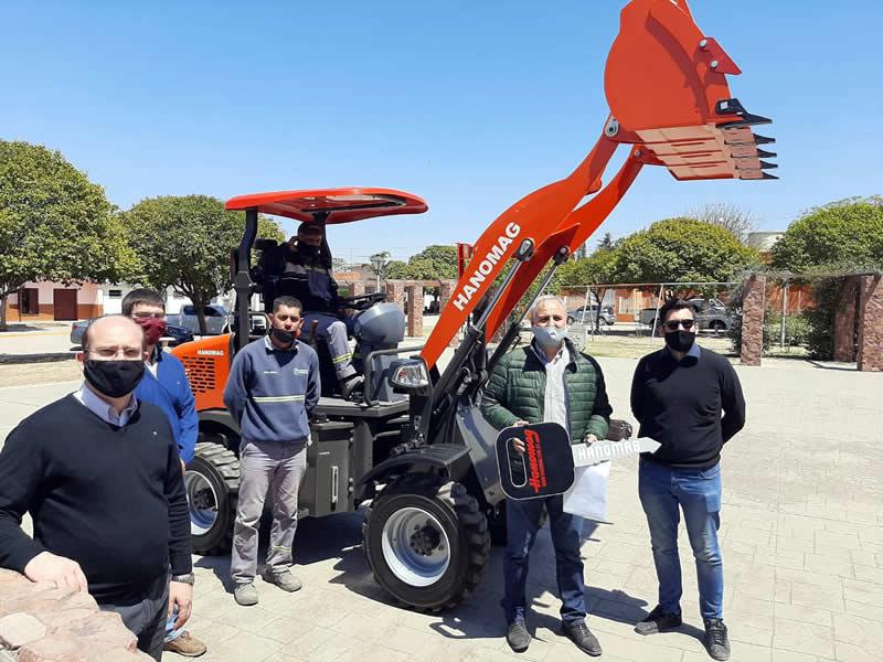 Pala cargadora Hanomag