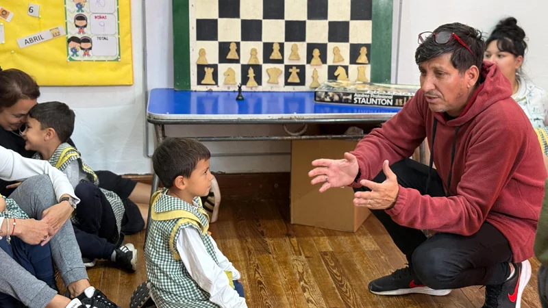 Jesús María profundiza la llegada del ajedrez a las aulas del Nivel Inicial