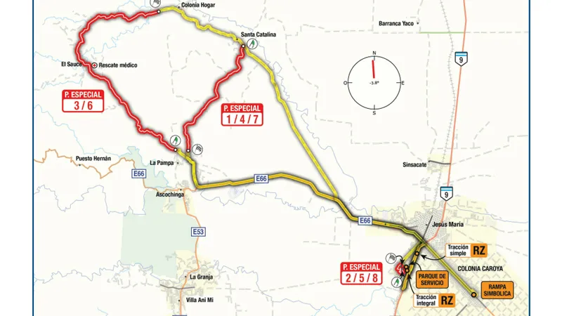 Mapa Rally
