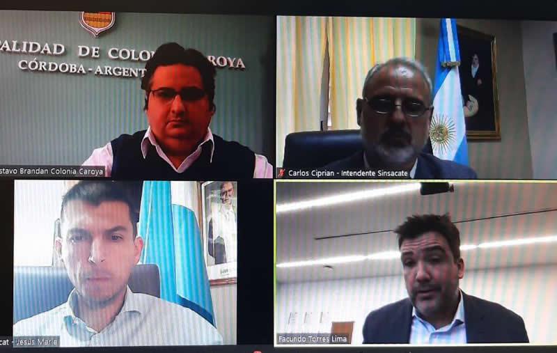 Intendentes con Facundo Torres