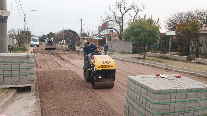 Adoquinado B° Reyna