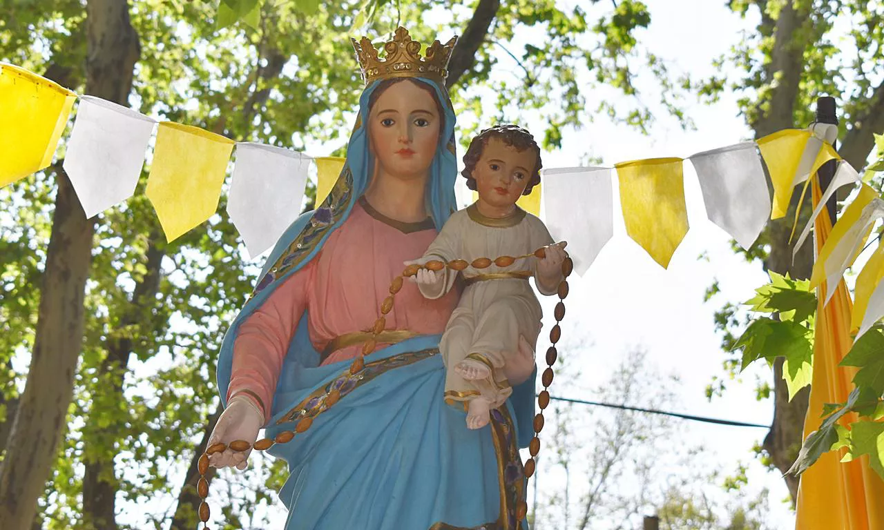 virgen rosario