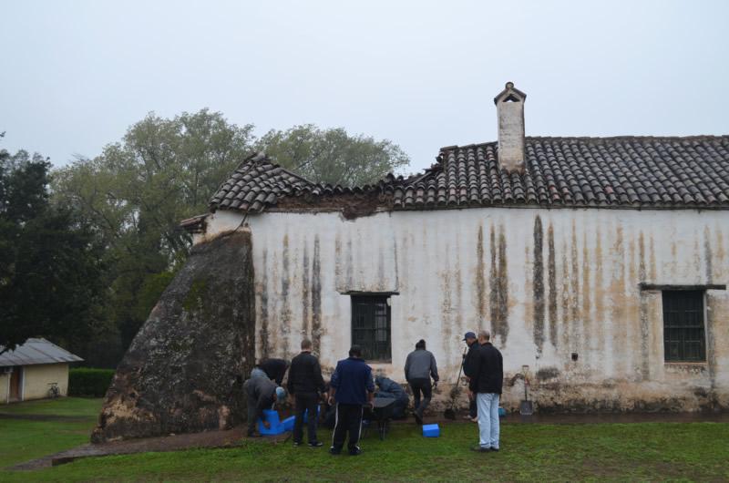 Derrumbe del techo del Museo