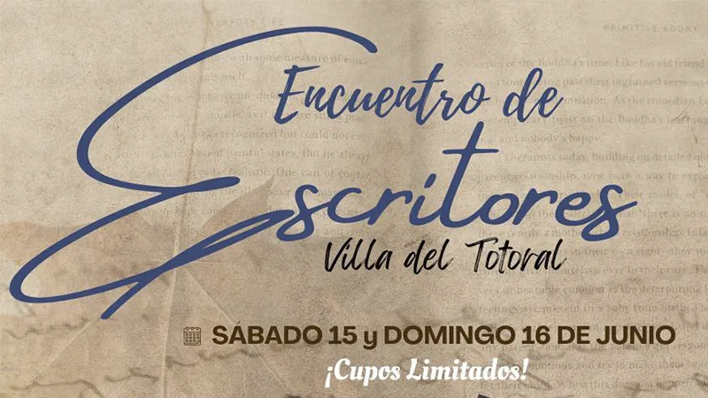 Encuentro de Escritores Totoral