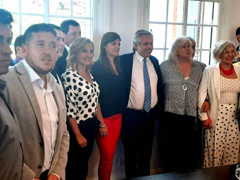 Moyano con Fernández