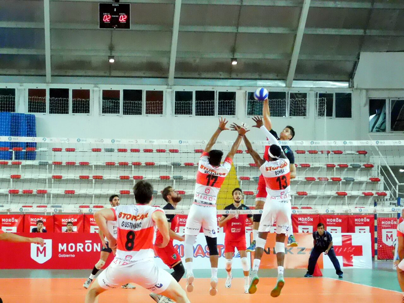 Rojo vs Morón blanco