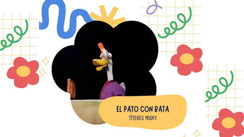 El pato con bata