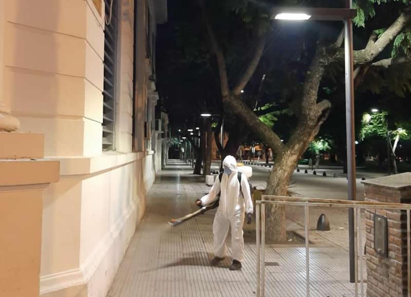 Desinfección en JM
