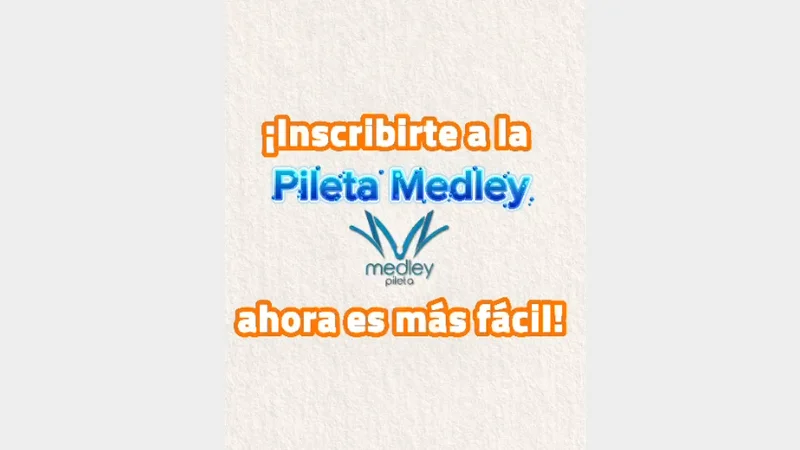 Inscripción digital en la Pileta