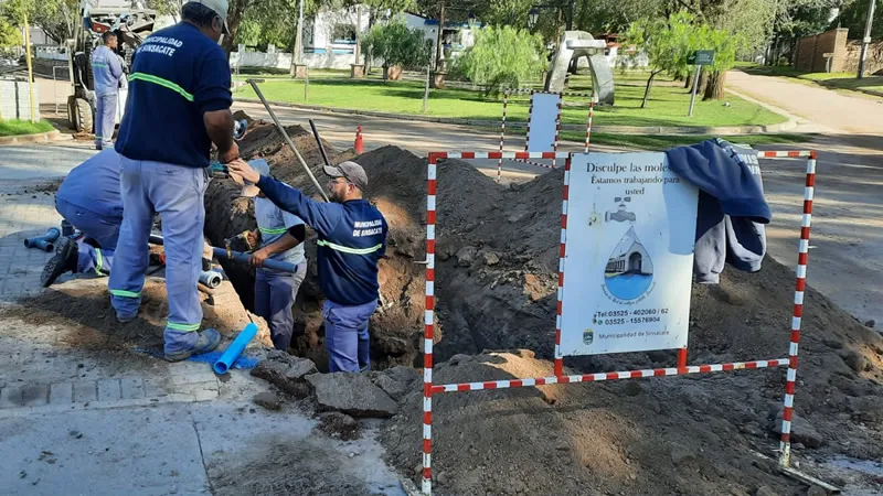 Arreglos de agua potable en Sinsacate
