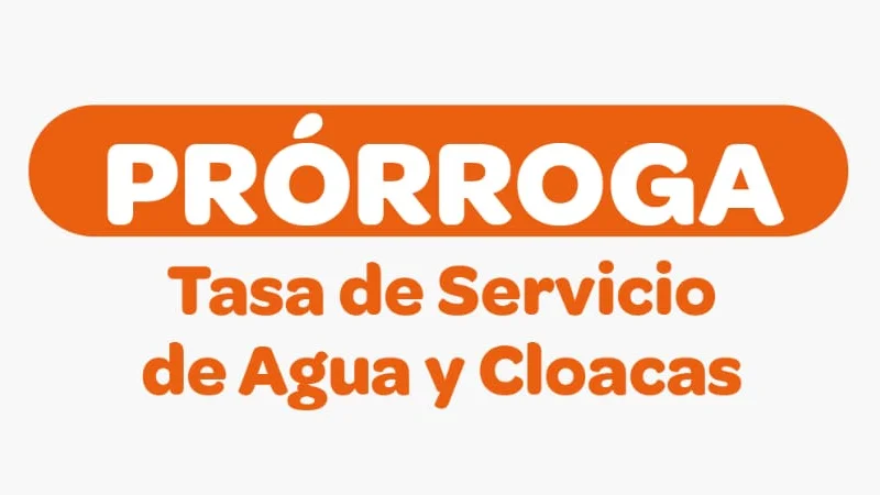 Prórroga agua