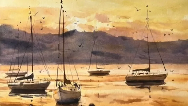 Acuarela de Emilio Perotti