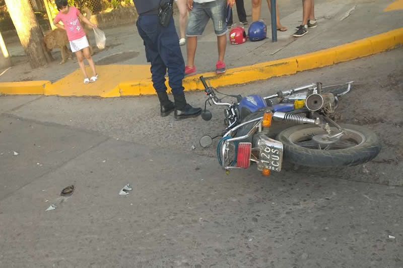 Moto choque
