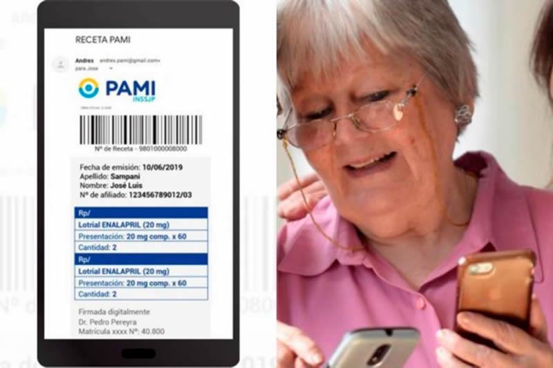 Recetas digitales de PAMI