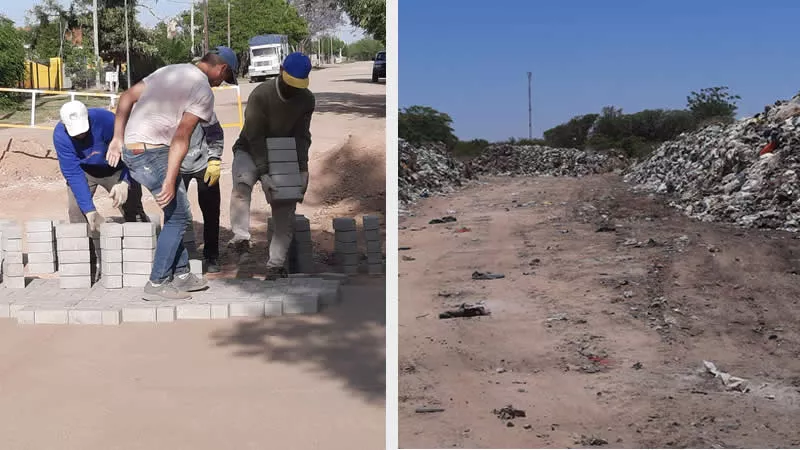 Obras en Cañada de Luque