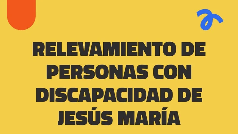 Relevamiento de discapacidad