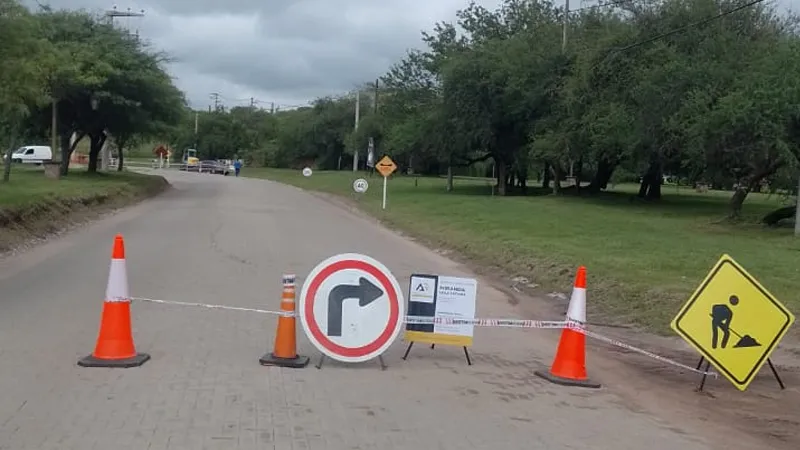 Desvío en Camino Real
