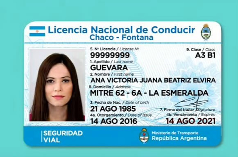 Nueva Licencia de Conducir
