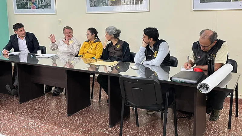 Visita de Parques Nacionales a CC