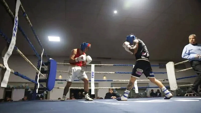 Boxeo en el Club San Martín