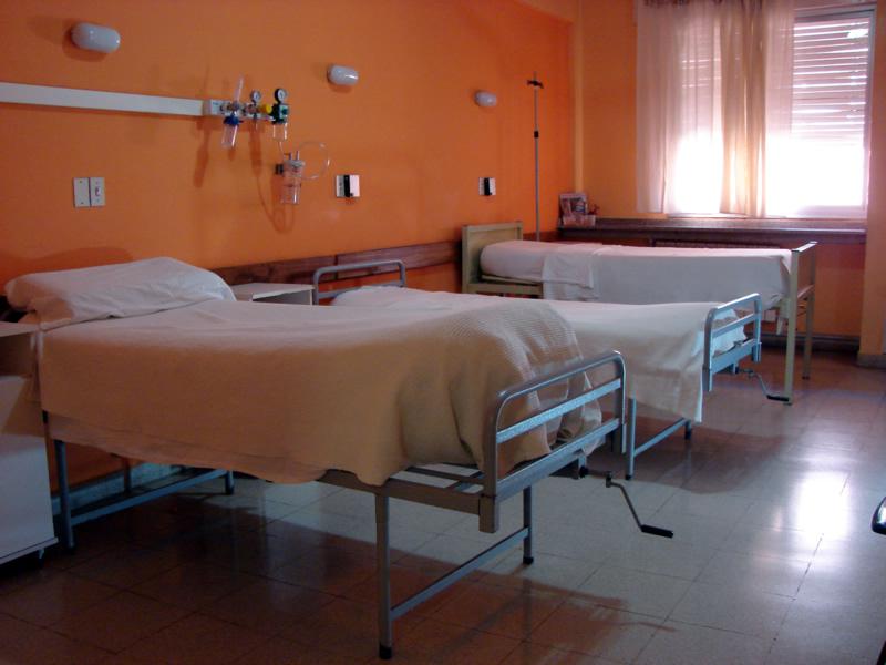 Sala del Hospital Vicente Agüero