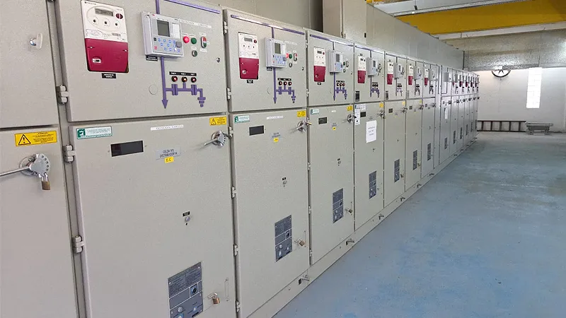 Planta de transformadores